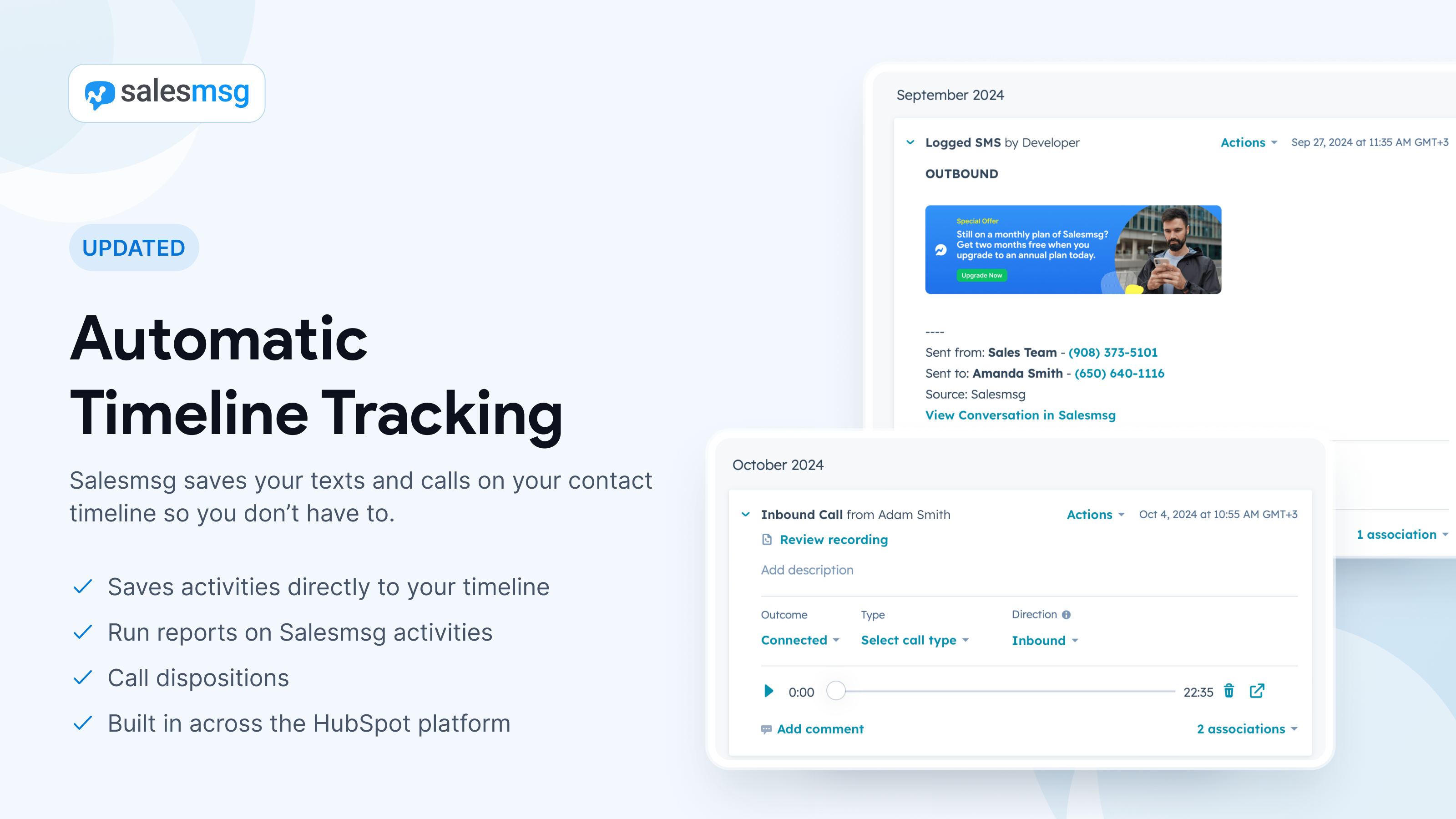 Automated Activity Timeline Tracking