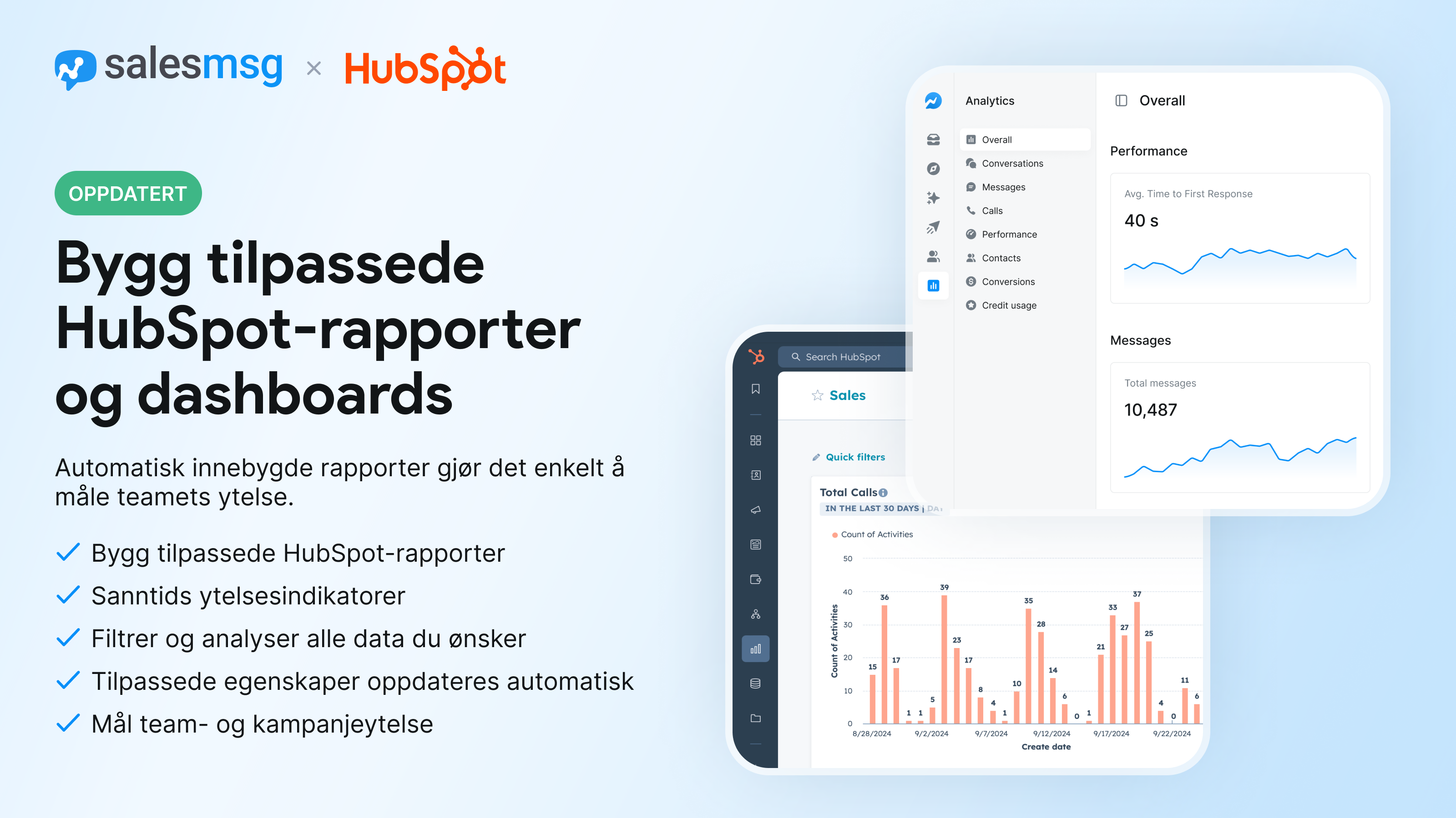 Custom reporting