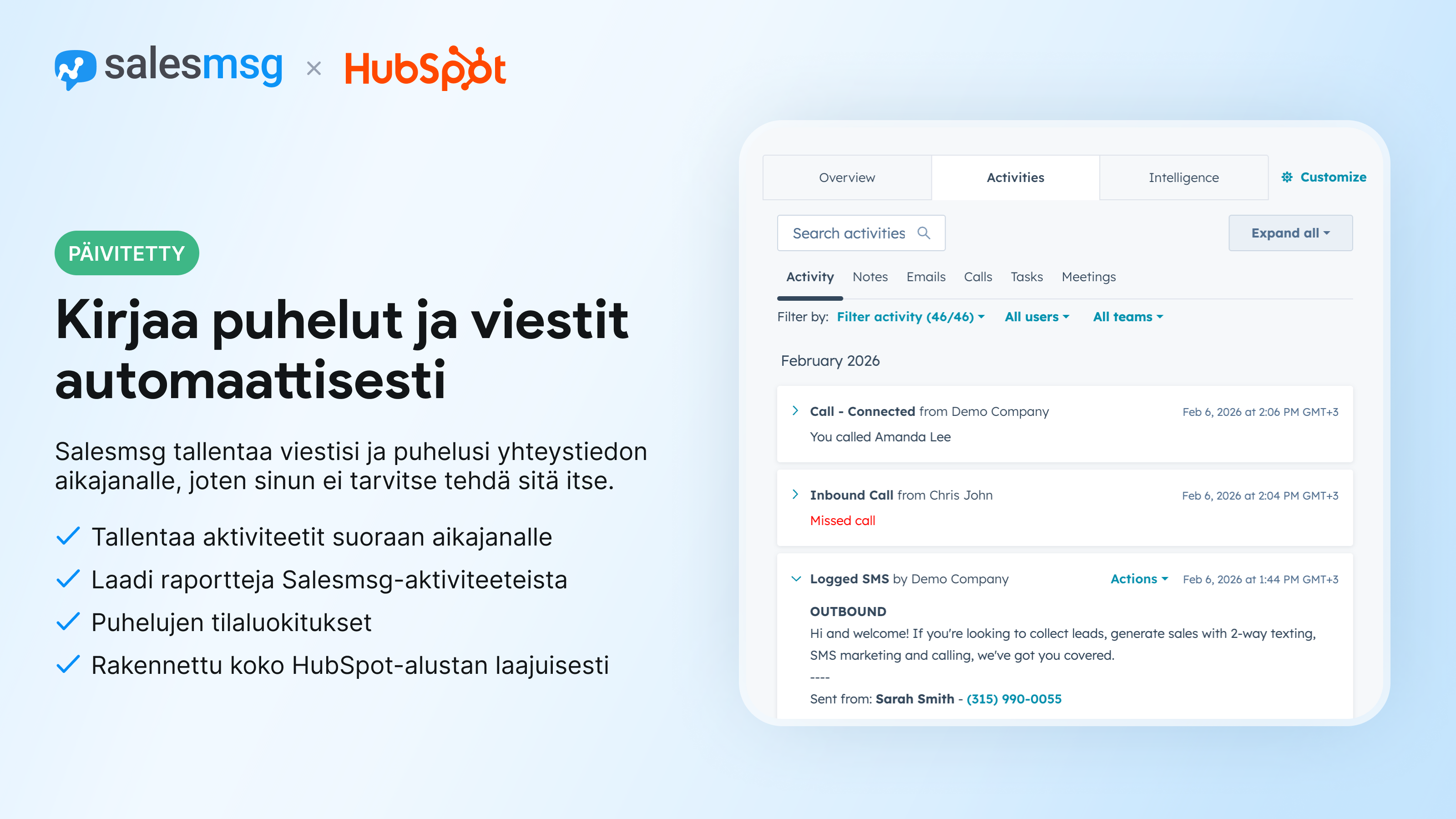 Timeline tracking